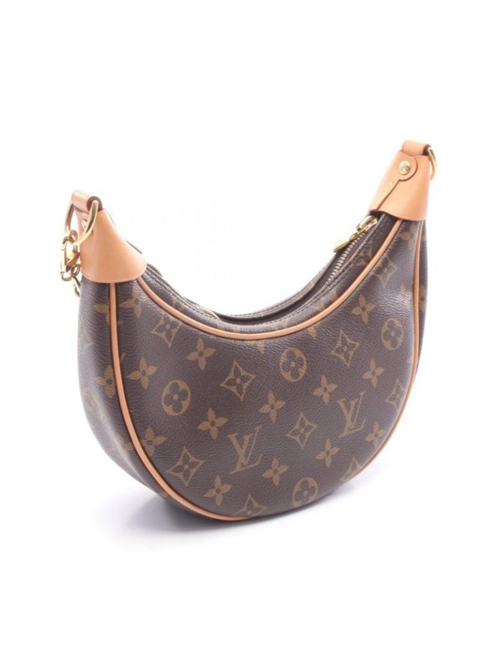 ★SOLD★ Louis Vuitton Shoulder Bag Loop Canvas Leather - Picture 2 of 6